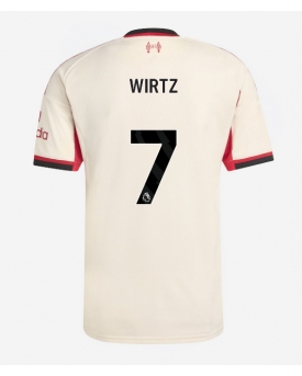 Billige Fotballdrakt Liverpool Florian Wirtz #7 Replika Bortedrakt 2025-26 Kortermet Billige Fotballdrakt Liverpool Florian Wirtz #7 Replika Bortedrakt 2025-26 Kortermet